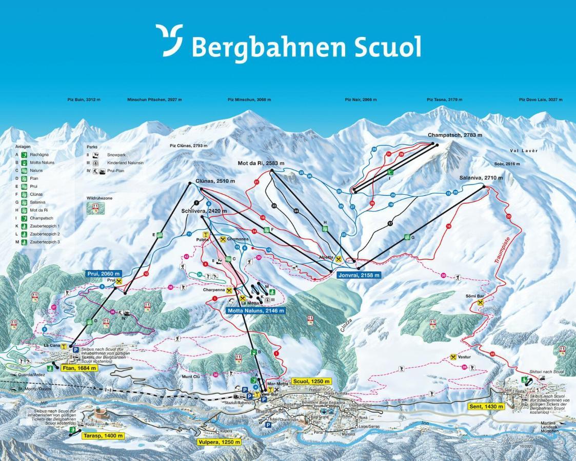 Aaa Chalet Allegra Rojo With Mountain View Scuol Exterior foto